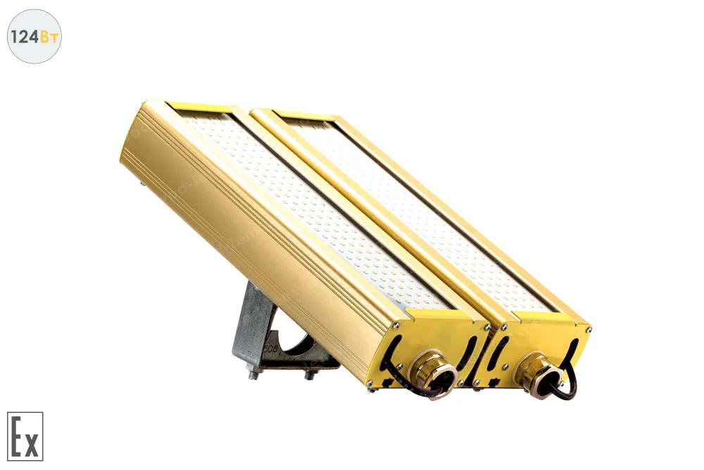 Модуль Взрывозащищенный GOLD, универсальный U-2, 124 Вт, светодиодный светильник в 