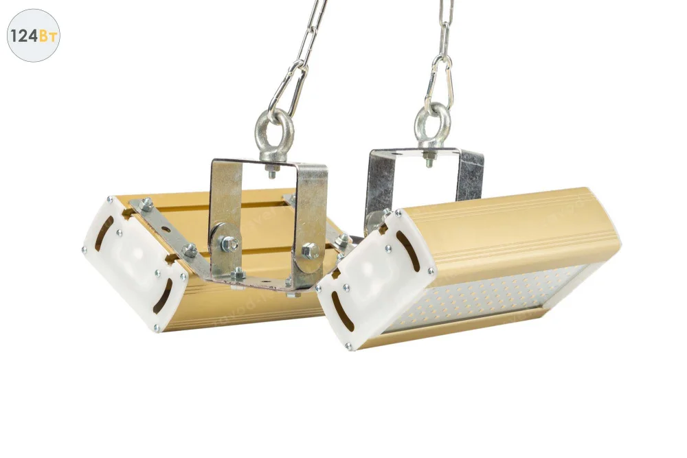 Уличный светодиодный светильник GOLD, универсальный UM-2, 124 Вт в 