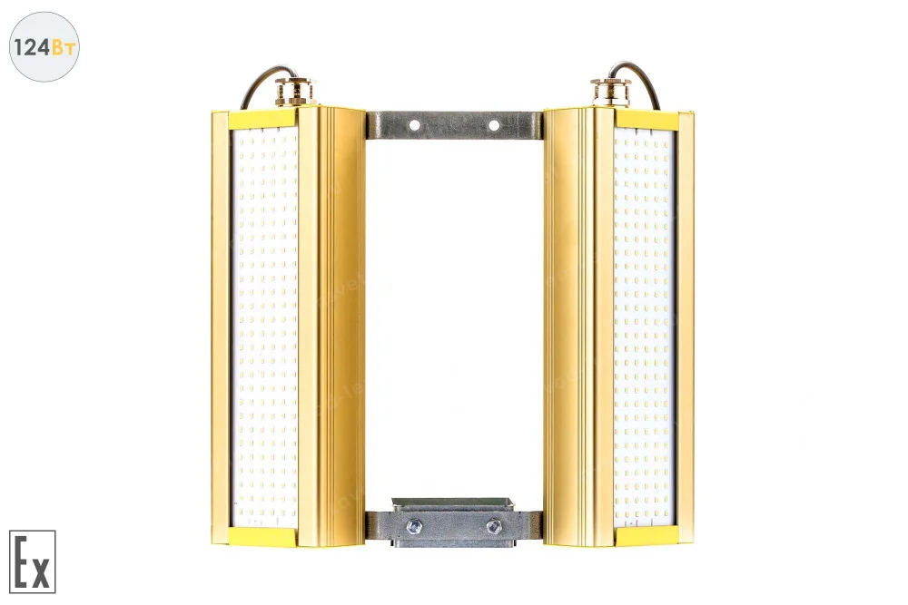 Модуль Взрывозащищенный GOLD, универсальный UM-2, 124 Вт, светодиодный светильник в 