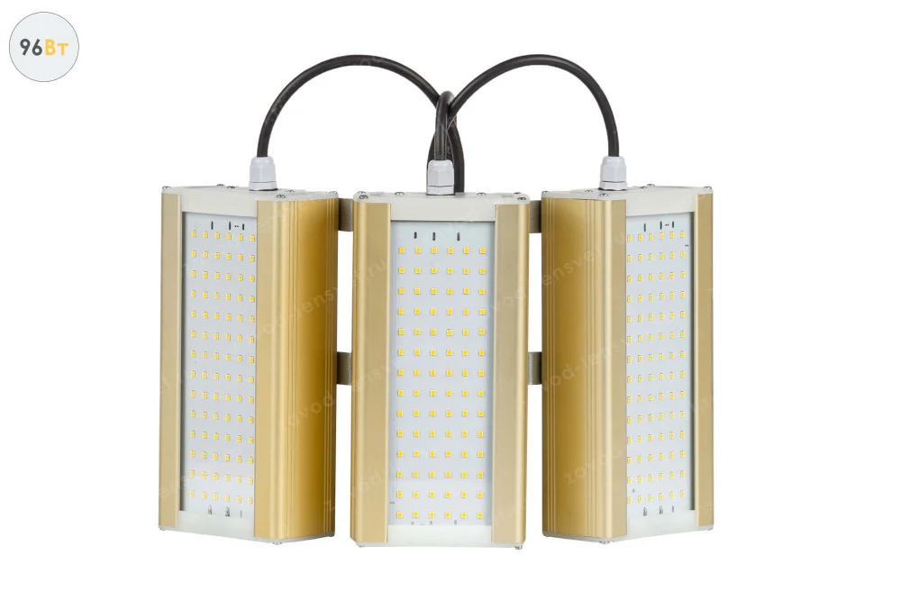 Уличный светодиодный светильник GOLD, консоль KM-3, 96 Вт в 