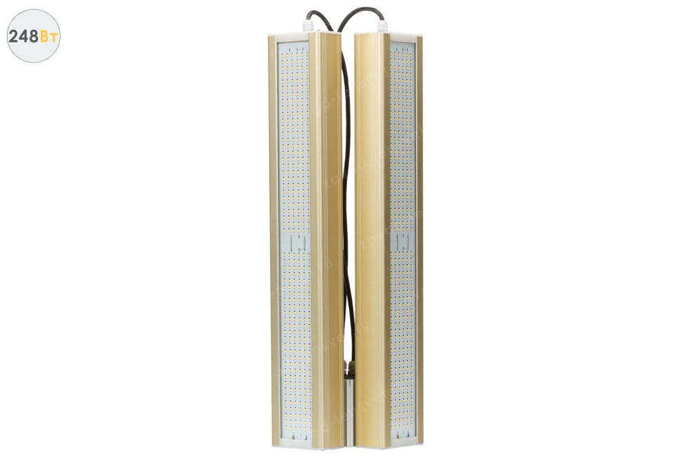 Уличный светодиодный светильник GOLD, консоль KM-2, 248 Вт в 