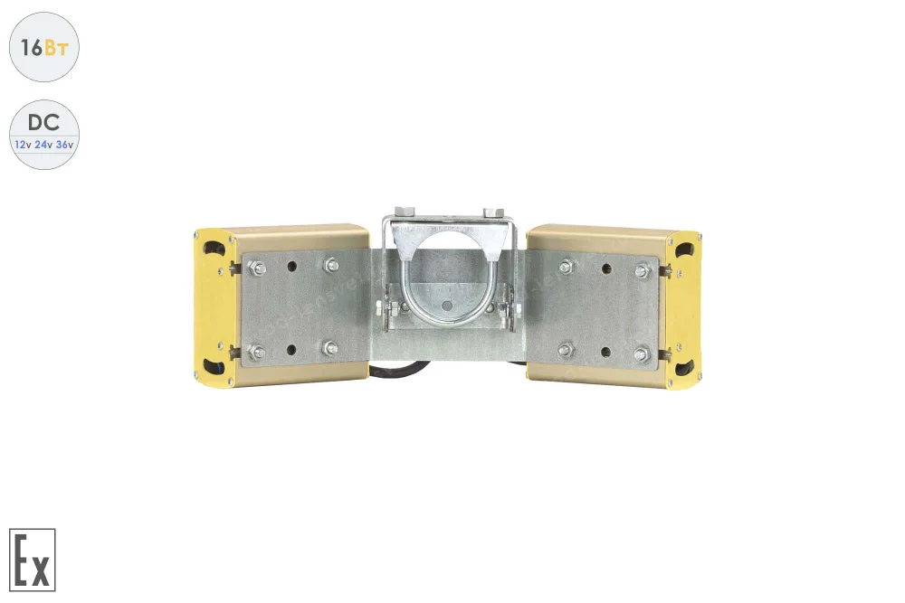 Низковольтный светодиодный светильник Модуль Взрывозащищенный Галочка GOLD, универсальный, 16 Вт, 120° в 