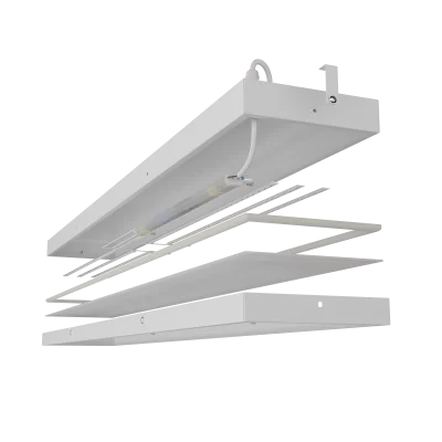 Низковольтный светодиодный светильник Geniled ЛПО 1200x180x45 80Вт 24В 5000К IP54 Опал в 
