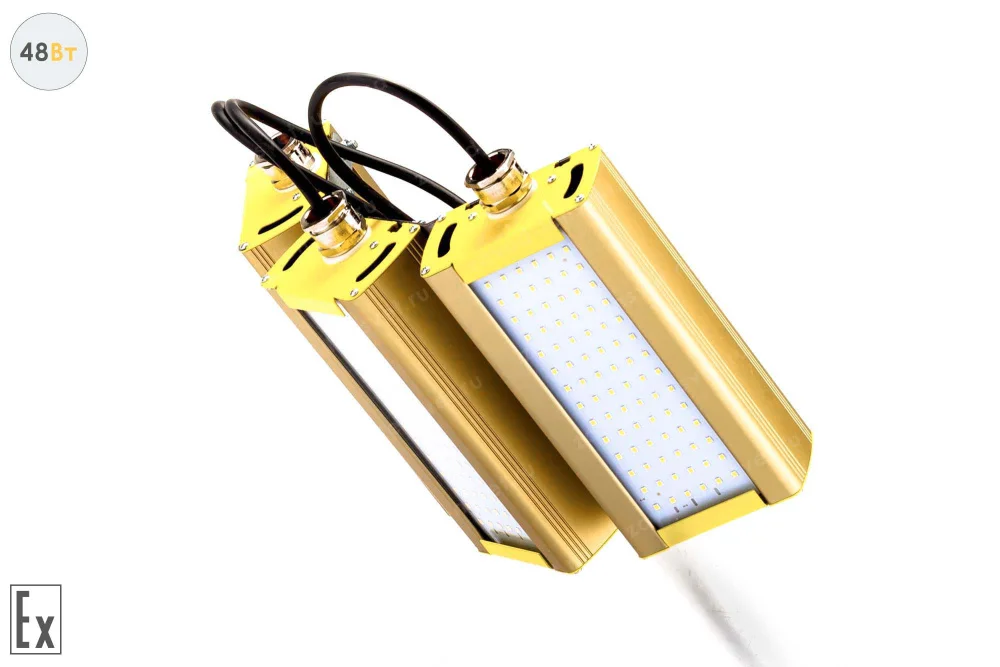 Модуль Взрывозащищенный GOLD, консоль KM-3, 48 Вт, светодиодный светильник в 