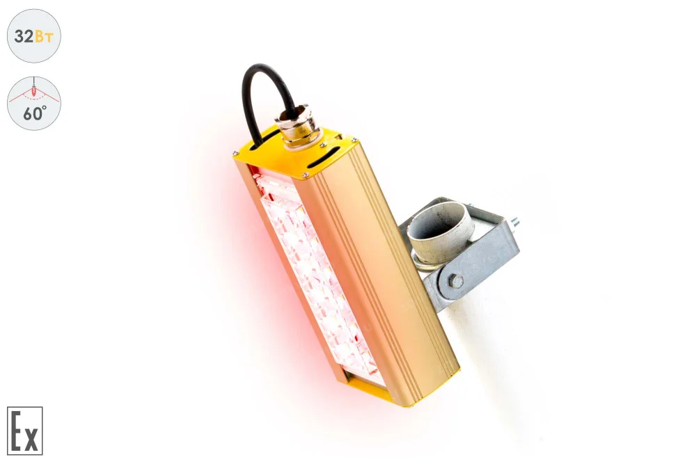 Светодиодный светильник LSS-AR-U-018-1EX/2EX-32-60-R-67 в 