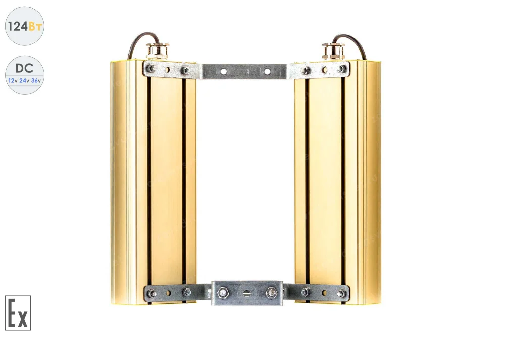 Низковольтный светодиодный светильник Модуль Взрывозащищенный GOLD, универсальный UM-2 , 124 Вт, 120° в 
