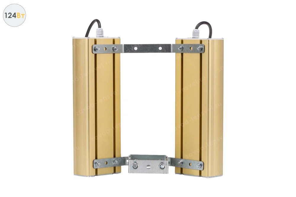 Уличный светодиодный светильник GOLD, универсальный UM-2, 124 Вт в 