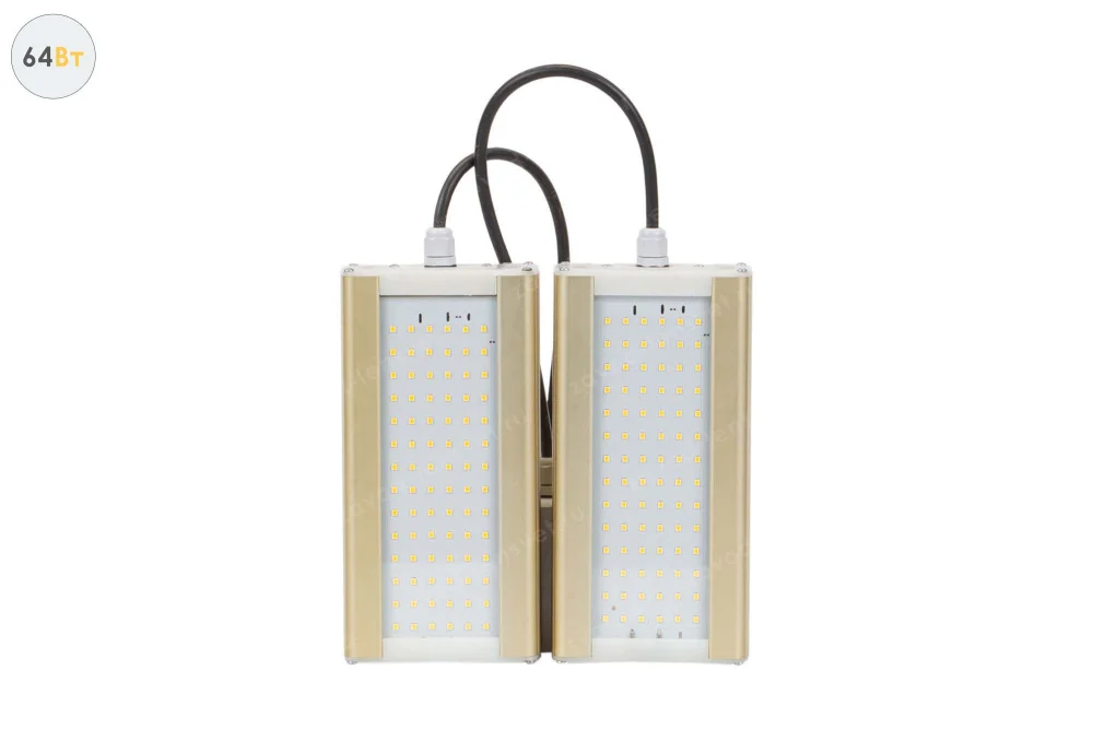 Уличный светодиодный светильник GOLD, консоль K-2, 64 Вт в 