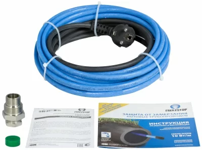Freezstop Inside DACHA-10-6 комплект пищевого саморегулирующегося греющего кабеля в 