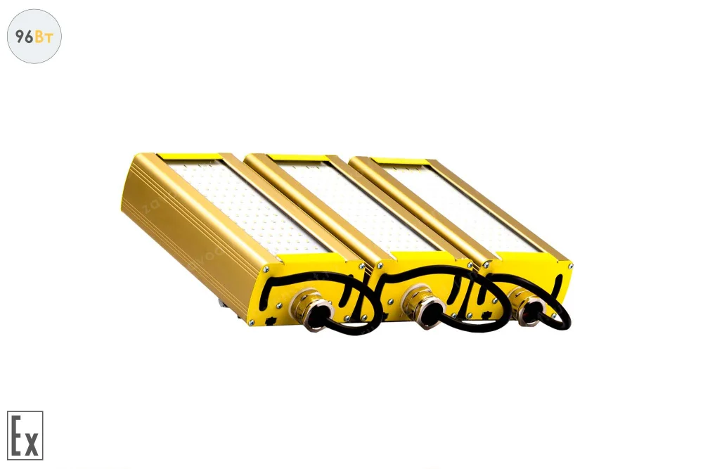 Модуль Взрывозащищенный GOLD, универсальный U-3, 96 Вт, светодиодный светильник в 