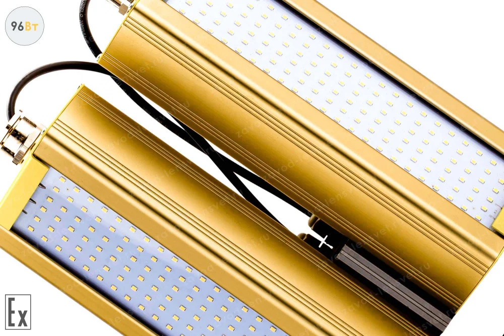 Модуль Взрывозащищенный GOLD, консоль KM-2, 96 Вт, светодиодный светильник в 
