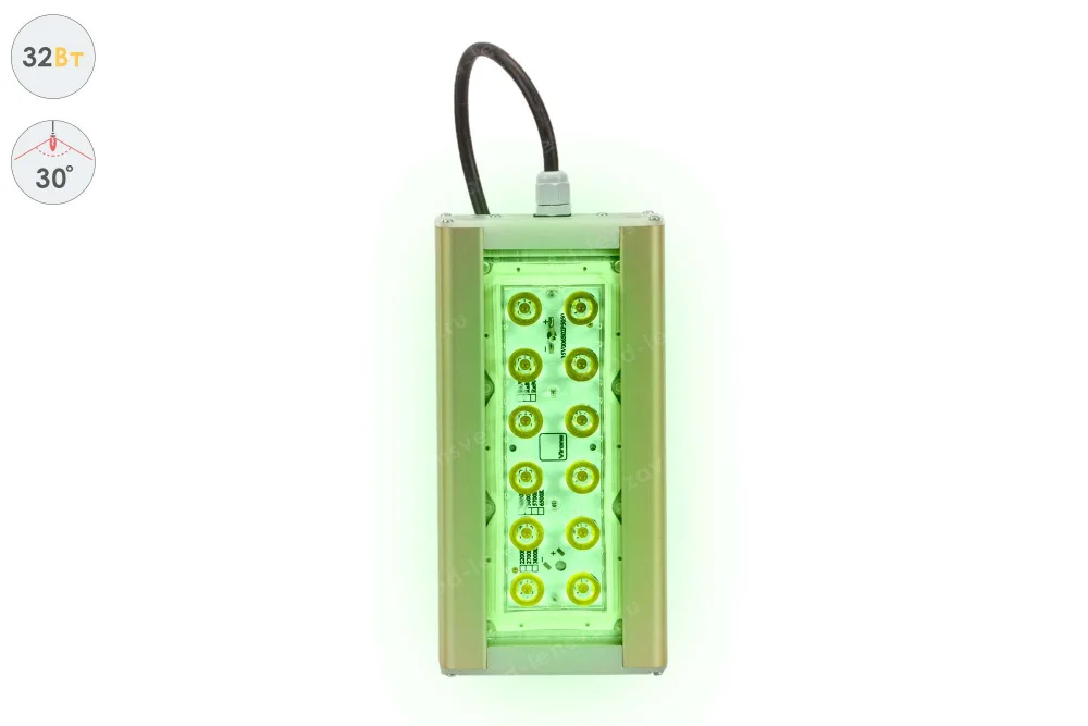 Архитектурный светодиодный светильник LSS-AR-U-018-32-30-G-67 в 