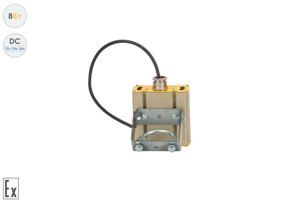 Низковольтный светодиодный светильник Модуль Взрывозащищенный GOLD, универсальный U-1 , 8 Вт, 120° в 