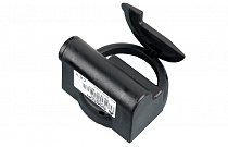 Машинка для стрижки бороды и усов Polaris PHC 0303RB, черный/лайм