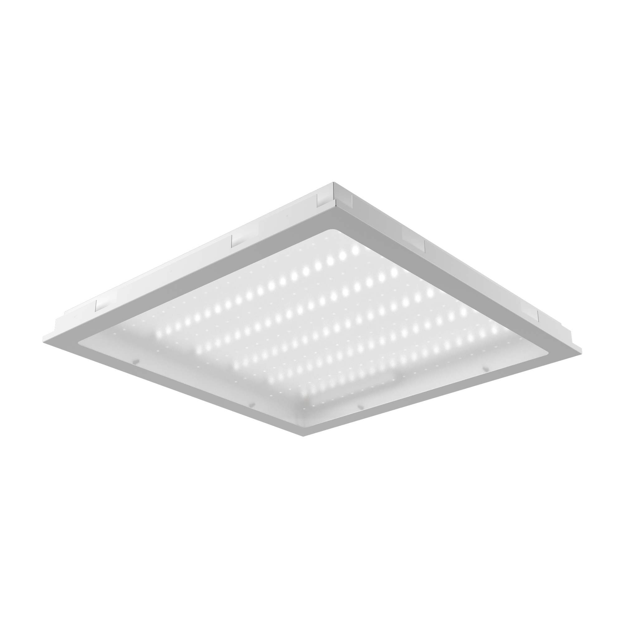 Светодиодный светильник Geniled Clip-In Standart 600x600x60 60Вт 4000К 90Ra IP54 Матовое закаленное стекло