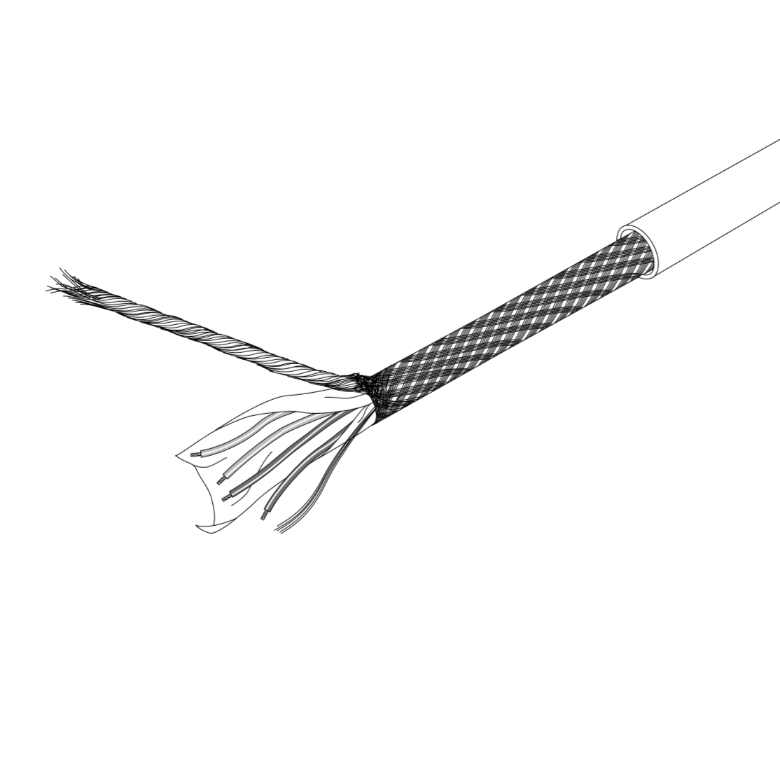 Контрольный кабель c LSOH оболочкой MONI-RS485-WIRE-ZHB2