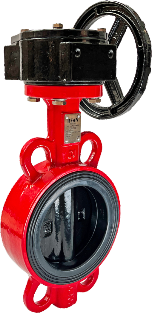 Дисковый поворотный затвор с алюминиевой рукояткой REON тип RSV83RED DN 700 PN 16