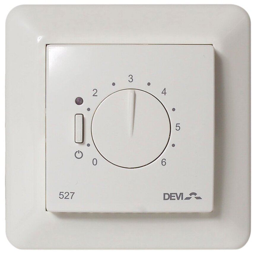 Терморегулятор для теплого пола DEVIreg™ D-527 (ELKO), 15А