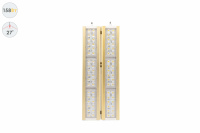 Прожектор GOLD, универсальный U-2, 158 Вт, 27° в 