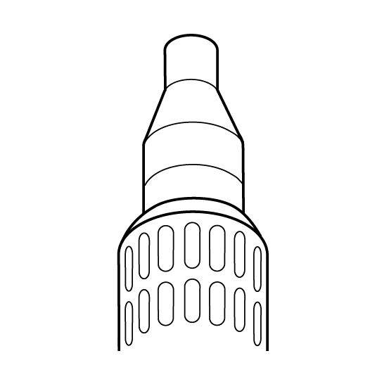 Фен горячего воздуха для усадки термоусаживаемых трубок CV 1983-230 B - 3400 Вт