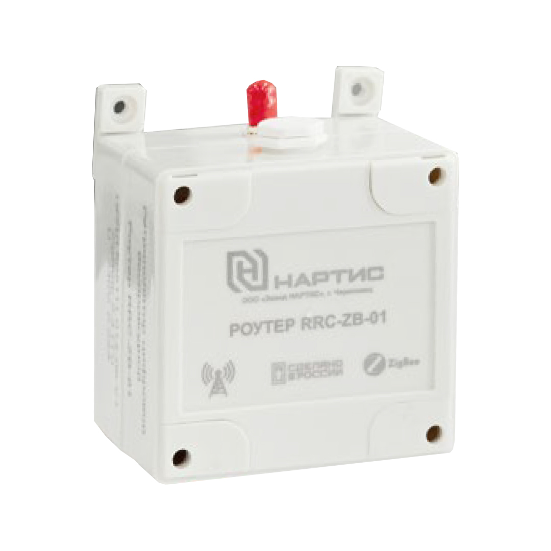 Роутер RRC-ZB-01 ZigBee 2,4 ГГц с антенной в шкафу