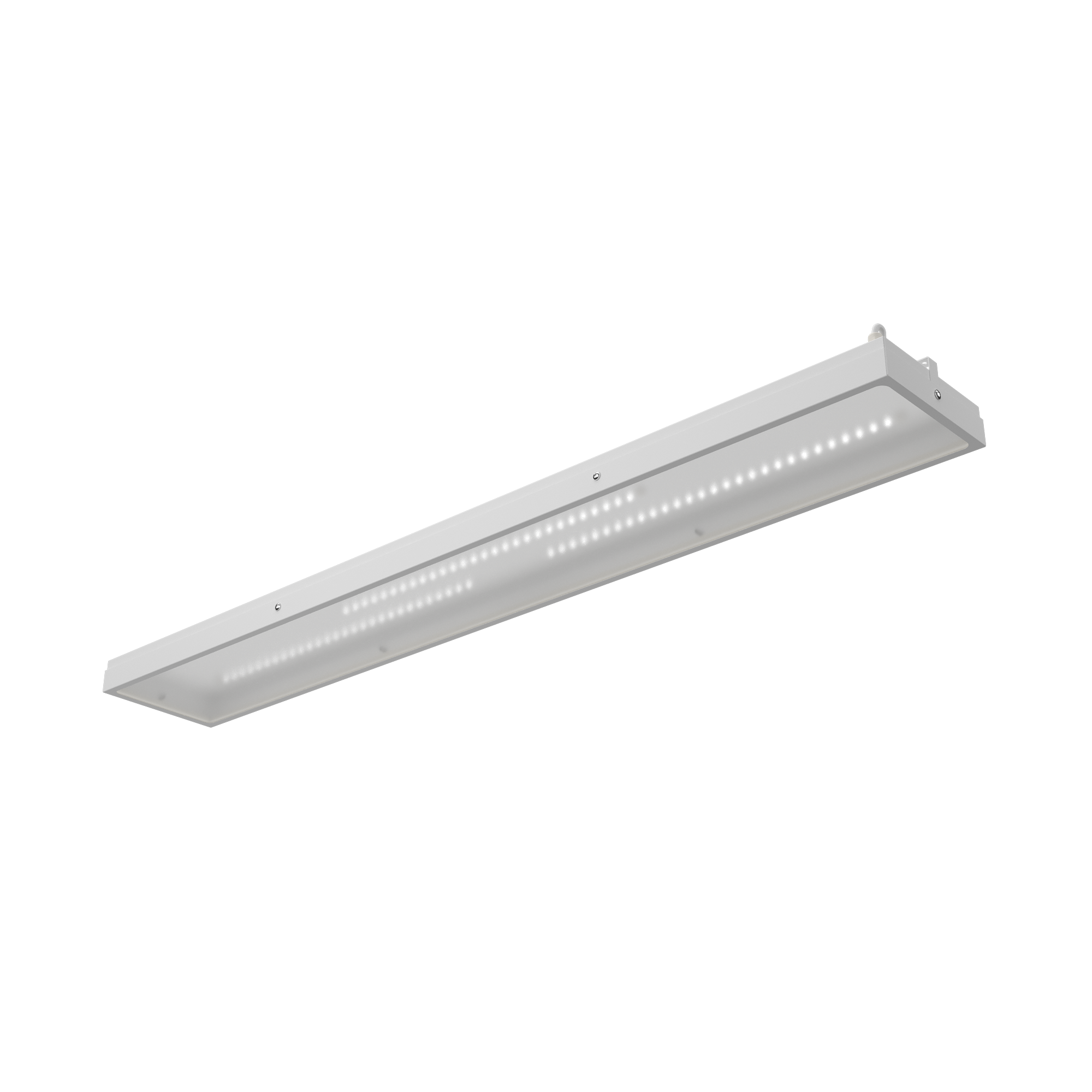 Светодиодный светильник Geniled ЛПО Standart 1200x180x45 50Вт 4000К 90Ra IP54 Матовое закаленное стекло