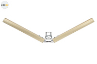 Уличный светодиодный светильник Галочка GOLD, универсальный, 248 Вт в 