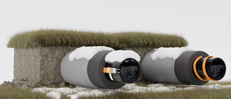 Обогрев труб снаружи