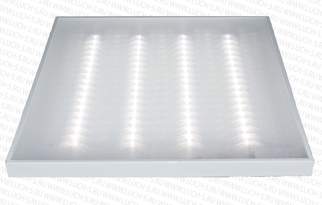 Офисный светодиодный светильник Луч 4х8 LED Микропризма