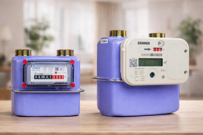 Счётчики газа ZENNER Atmos Unicom IG — интеллектуальный учёт газа с температурной коррекцией