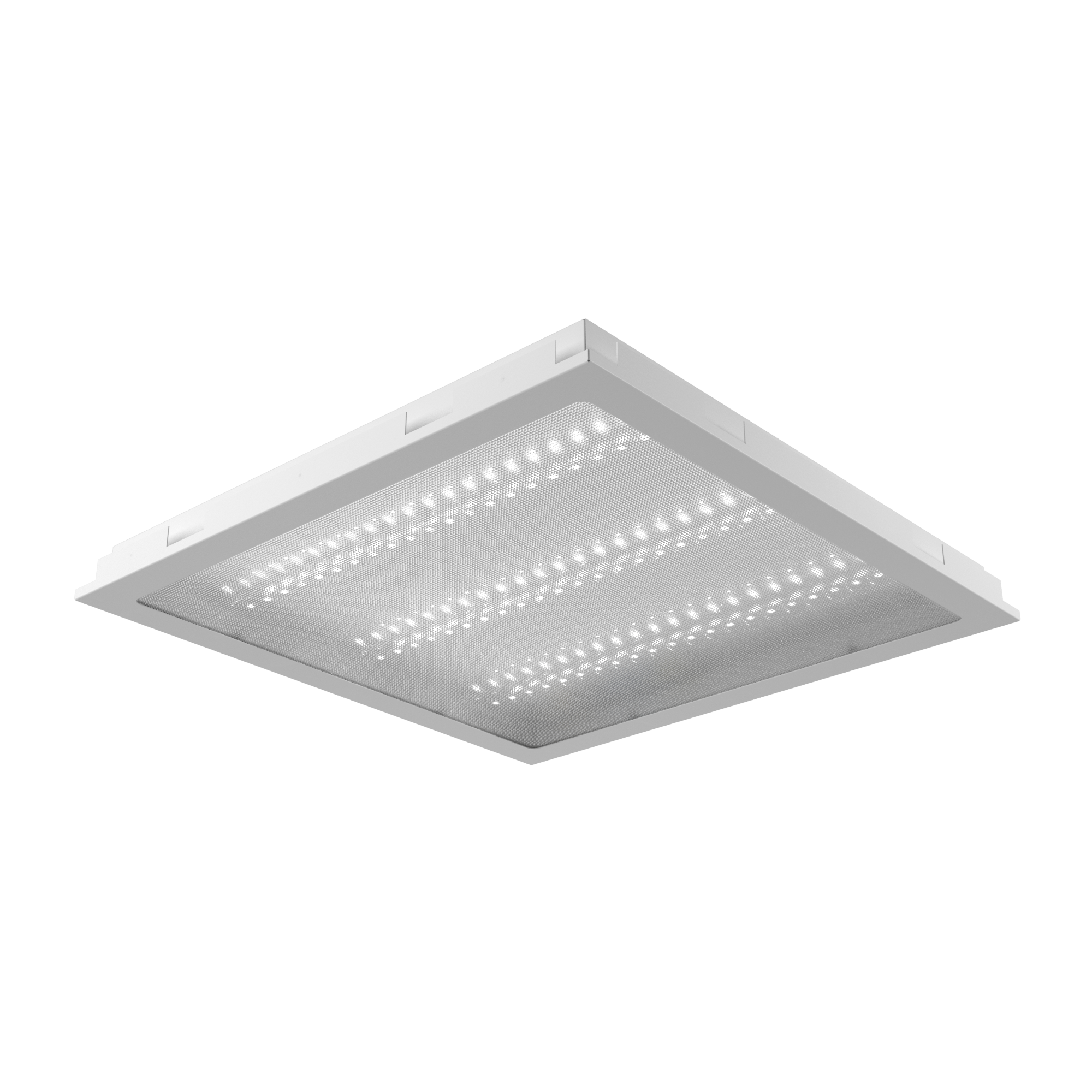 Светодиодный светильник Geniled Clip-In Standart 600x600x60 80Вт 4000К 90Ra IP54 Микропризма