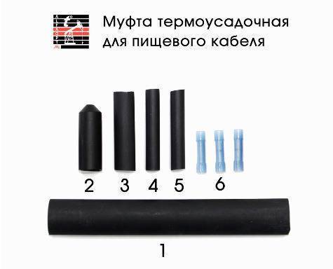 Муфтирование саморегулирующегося кабеля