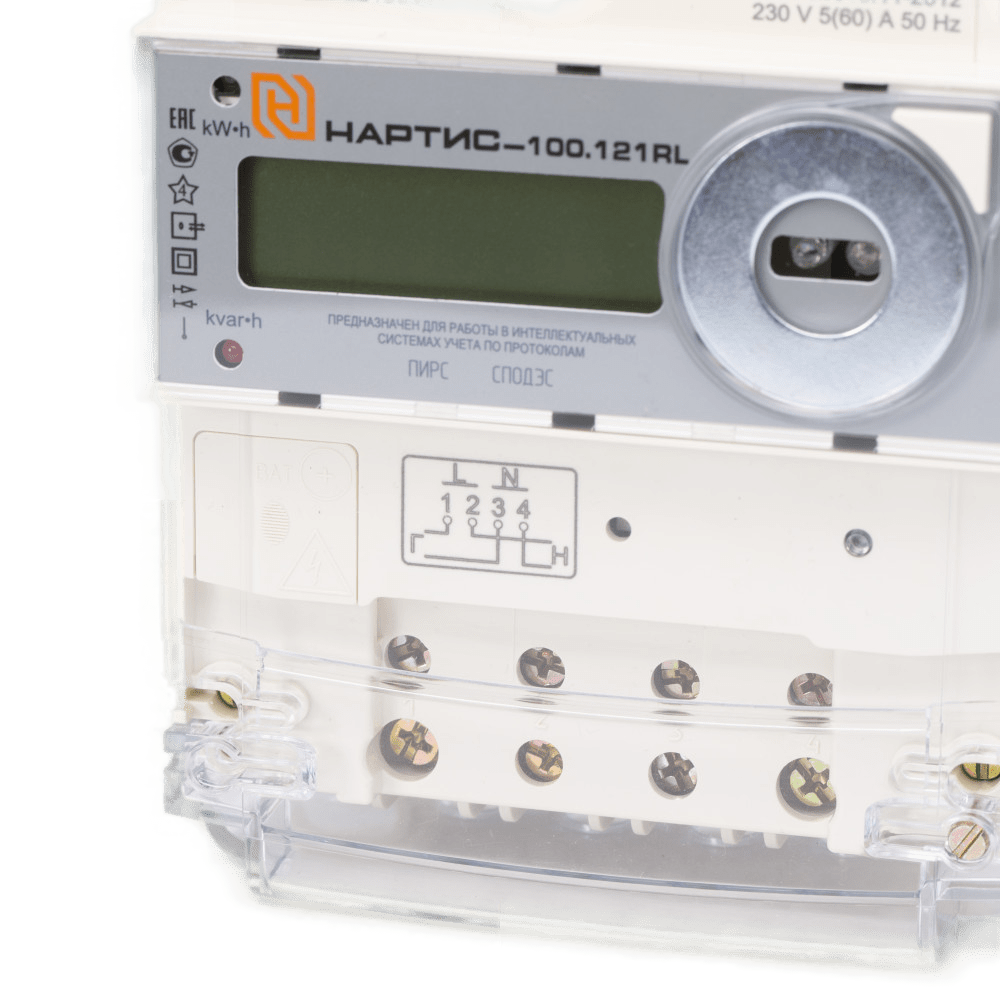 Счетчик электроэнергии НАРТИС-100.121RL купить в России: цены,  характеристики.
