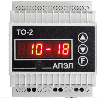 Таймер освещения ТО-2И в корпусе DIN с ИК-портом