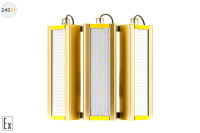 Модуль Взрывозащищенный GOLD, универсальный UM-3, 240 Вт, светодиодный светильник в 