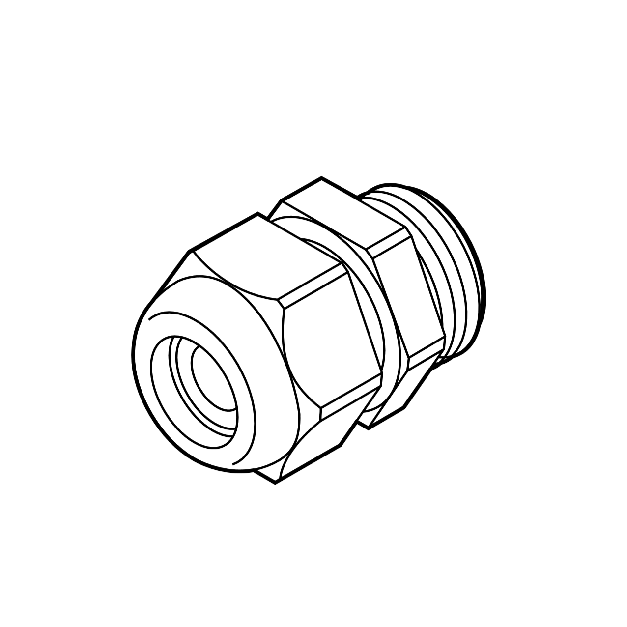 Кабельный сальник М32 GL-45-M32