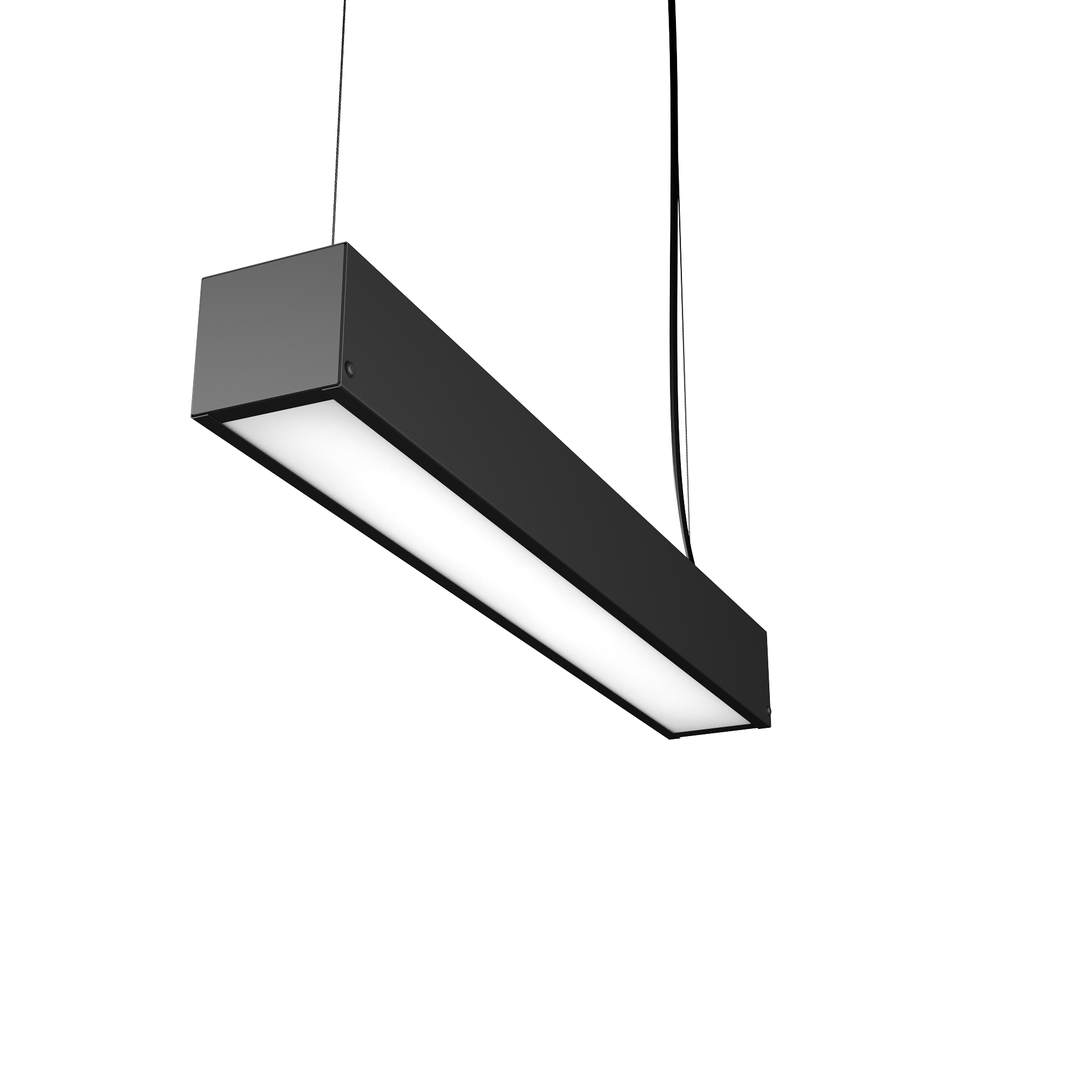 Светодиодный светильник Geniled Trade Linear Standart 500x65x60 30Вт 4000K 90Ra IP54 Опал Черный