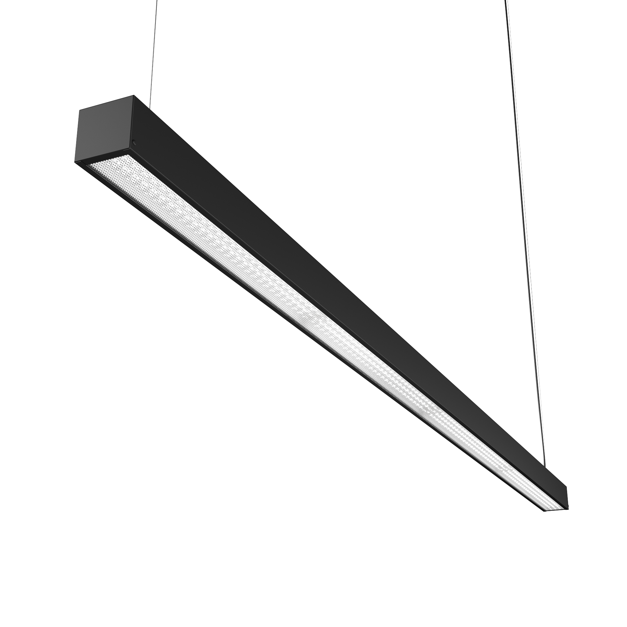 Светодиодный светильник Geniled Trade Linear Standart 1962x65x60 40Вт 4000K Микропризма Deep Черный