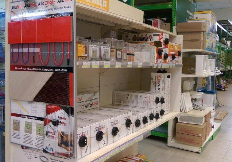 Теперь  продукция компании Альфаснаб представлена и в строительном центре “А-мега”