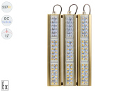 Низковольтный светодиодный светильник Прожектор Взрывозащищенный GOLD, универсальный U-3 , 237 Вт, 12° в 