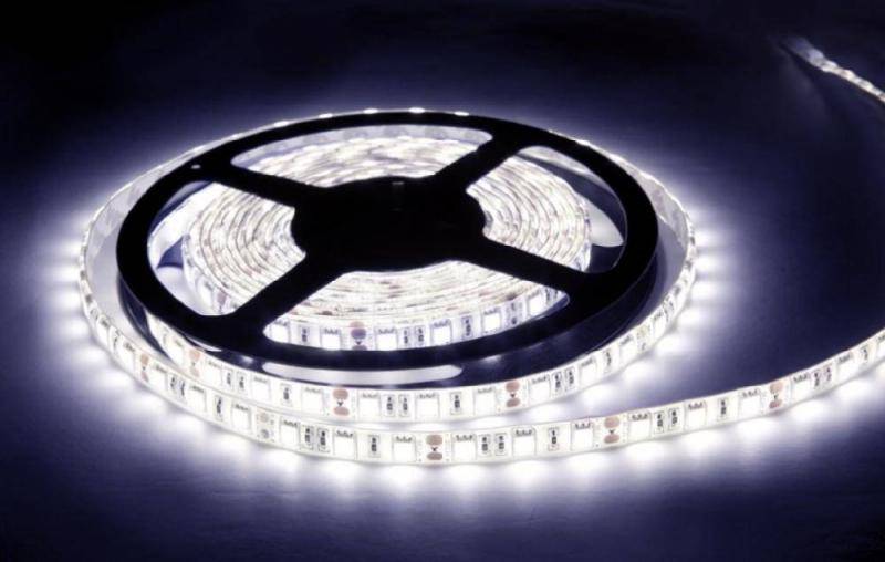 Светодиодная лента белая — таблица сравнения, виды