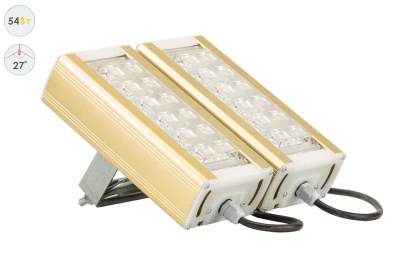 Прожектор GOLD, универсальный U-2, 54 Вт, 27° в 