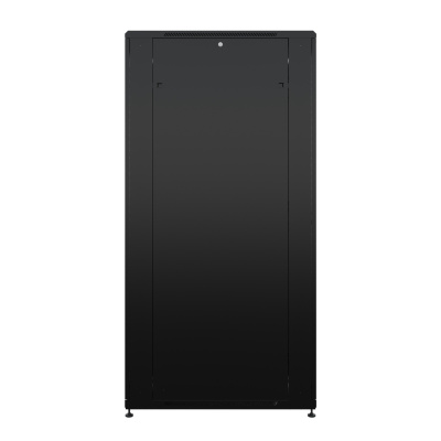 Шкаф напольный универсальный серверный NTSS R 42U 600х1000мм, 4 профиля 19, двери перфорированная и перфорированная двухстворчатая, боковые стенки съемные, регулируемые опоры, разобранный, черный RAL 9005 в России