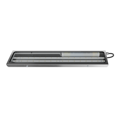 Светодиодный светильник Geniled Titan Inox Basic 500x100x30 20Вт 5000К IP66 Прозрачное закаленное стекло в России