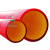 Труба гибкая двустенная для кабельной канализации д.110мм, цвет красный, в бухте 100м, с протяжкой в России