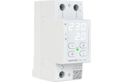 Реле напряжения с контролем тока Welrok VI-32 в  Реле напряжения с контролем тока Welrok VI-32 в