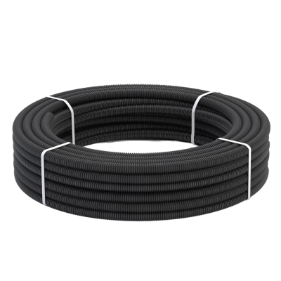 Труба гофрированная из нержавеющей стали SS304 Stahlmann PT 15А, черная, 30м в  Труба гофрированная из нержавеющей стали SS304 Stahlmann PT 15А, черная, 30м в