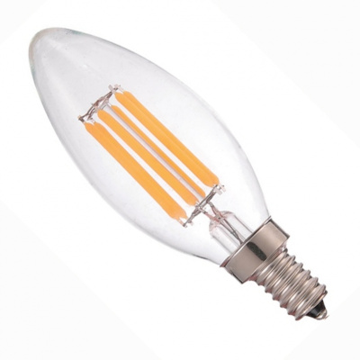 Светодиодная лампа Led Favourite E14 c35 7.5w 3000 filament в 