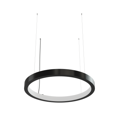 Дизайнерский светодиодный светильник Geniled Art Ring Inlight d1000 h60 w60 4000К 90Ra Черный в 