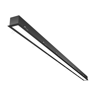 Встраиваемый светодиодный светильник Geniled Trade Linear Standart 1962x65x60 120Вт 5000К Опал Deep Черный в 